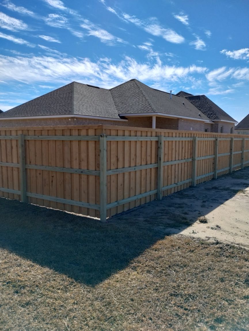 Randy Taylor Fence cedar privacy fence work